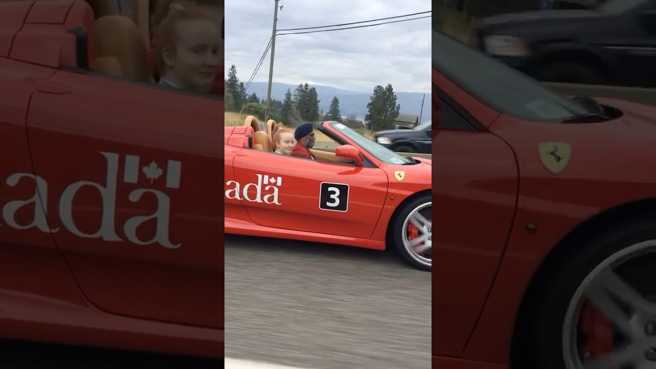 Minister of defense Harjit Sajjan drives Ferrari with your tax dollars