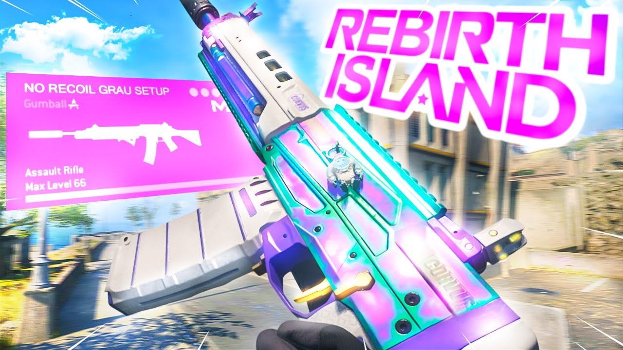 the NO RECOIL GRAU 5.56 on REBIRTH ISLAND! 🤩 - Warzone Season 6