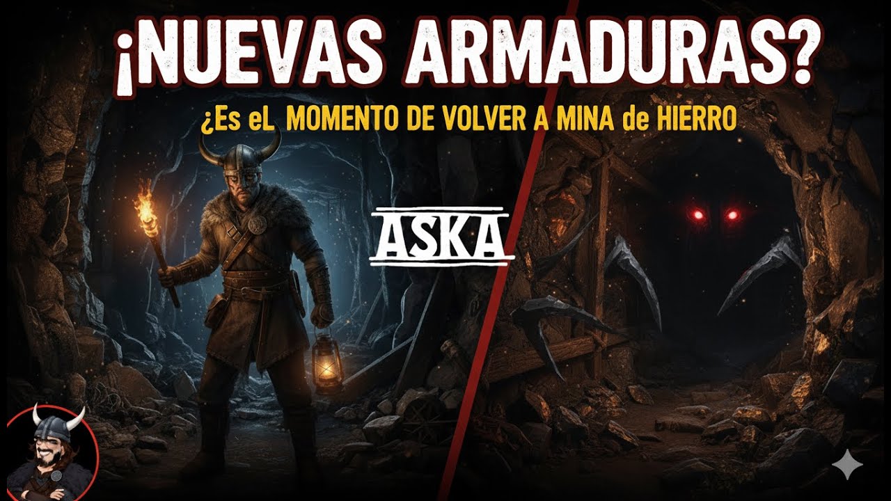 💥¿VOLVEMOS a la MINA de HIERRO para las NUEVAS ARMADURAS? | ASKA Cap 8