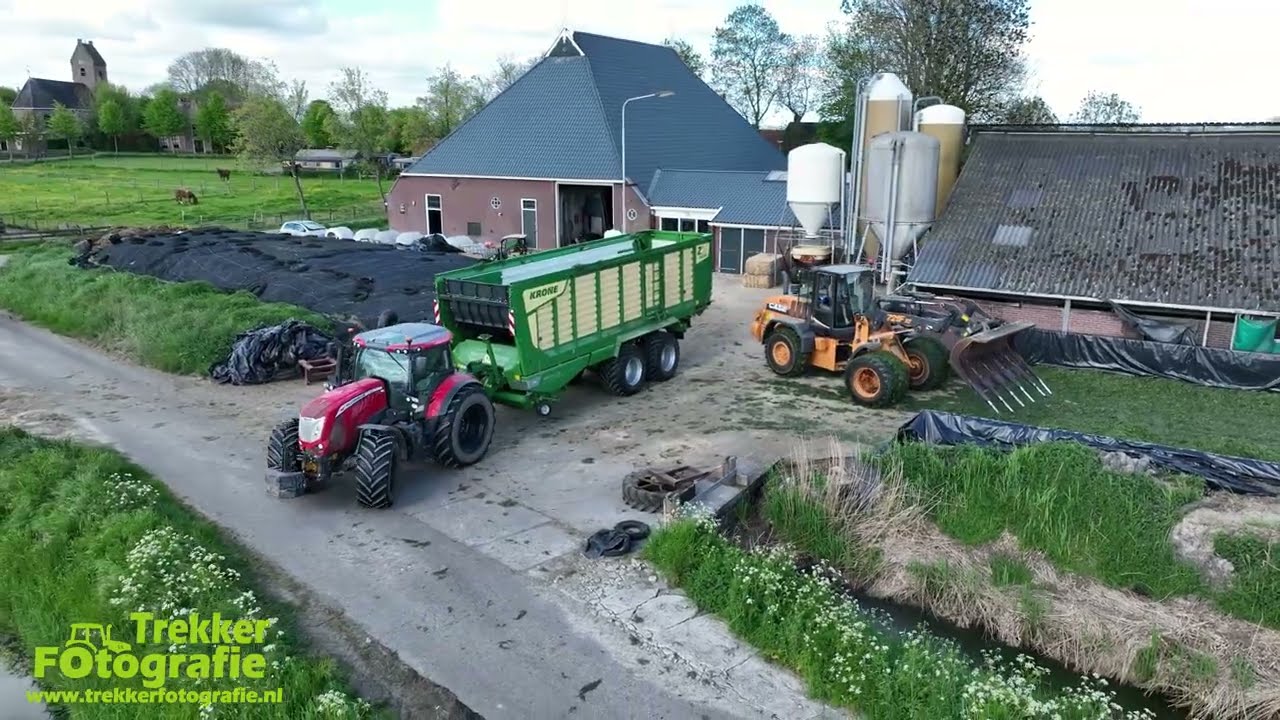 Gras inkuilen 2025 | First Cut Grass Collecting | Grasernte | Maatschap Hoekstra