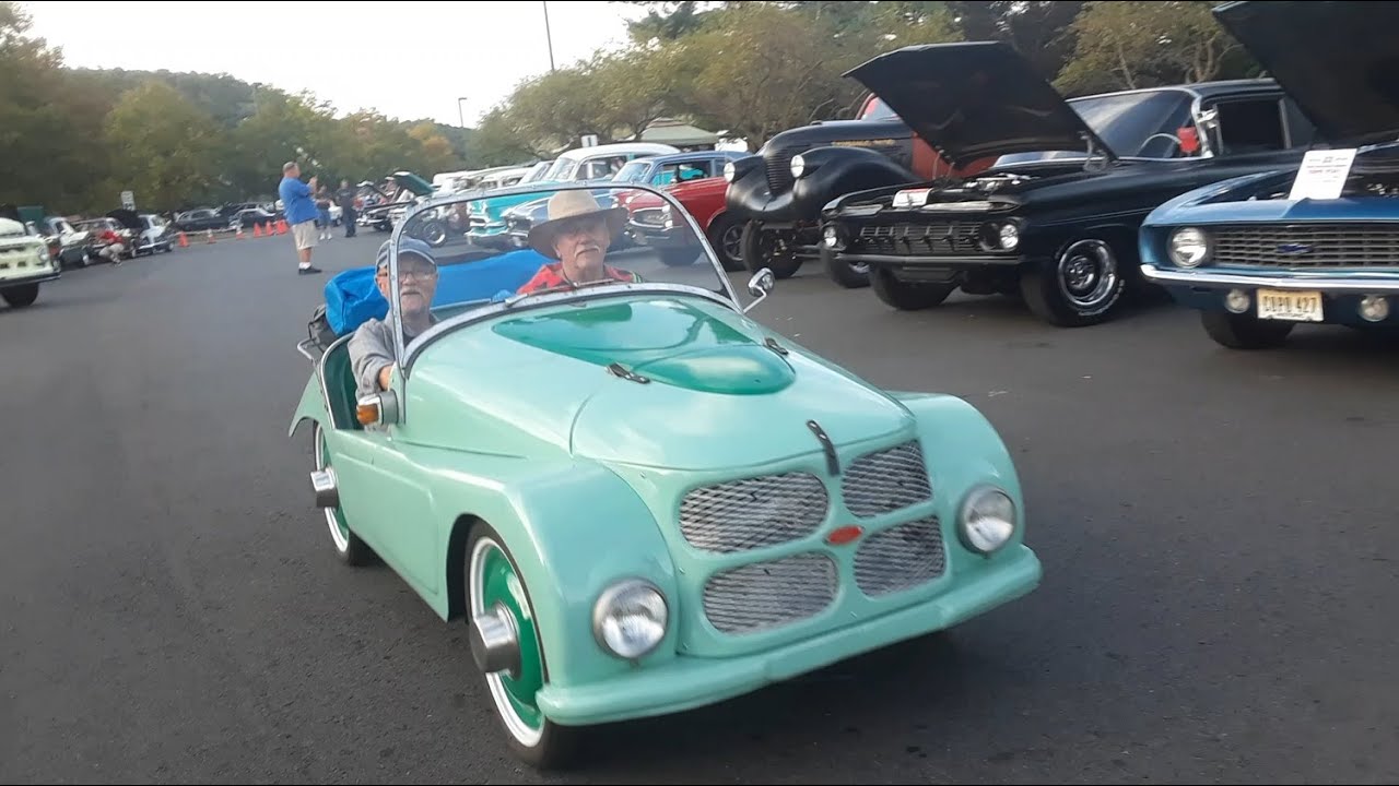 Kleinschnittger German Micro Car At the 2019 Dead Man's Curve Wild Hot Rod Weekend
