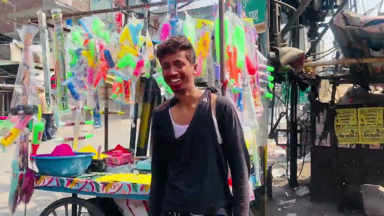 Holi view ￼in fatuha 