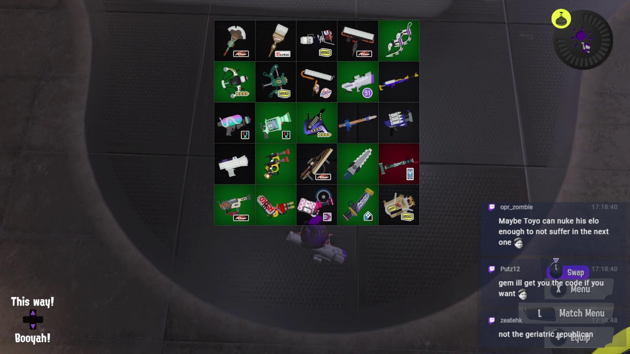 Weapon Bingo Race with Toyoben