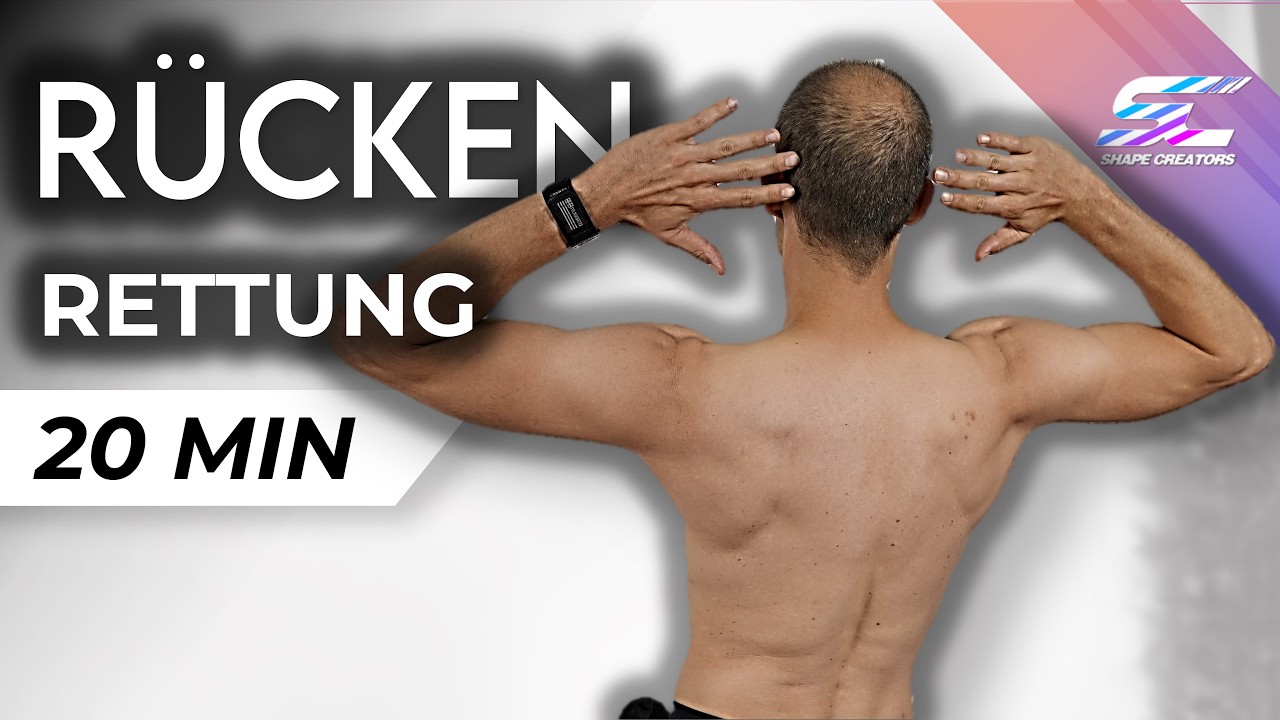 20 Min Büro-Rücken retten am Morgen – Ganzkörper ohne Geräte für Anfänger