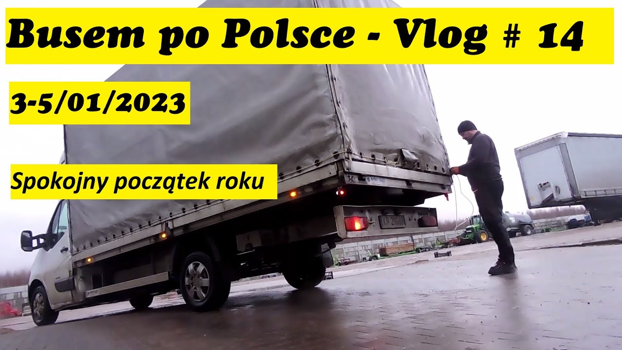 Spokojny początek roku - Pińczów/Sochaczew/Toruń - BUSEM PO POLSCE - VLOG #14