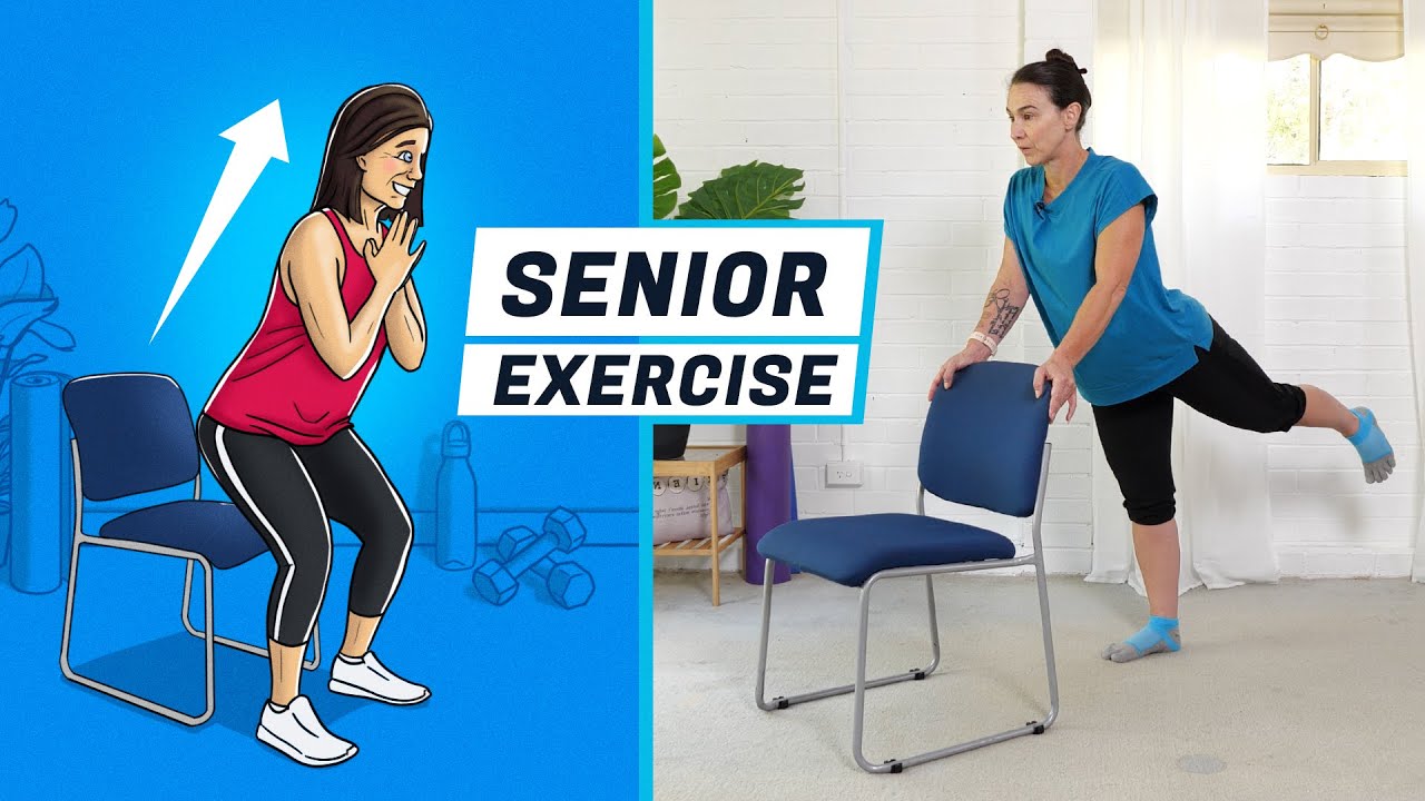 Senior Workout: For Stronger More Stable Legs