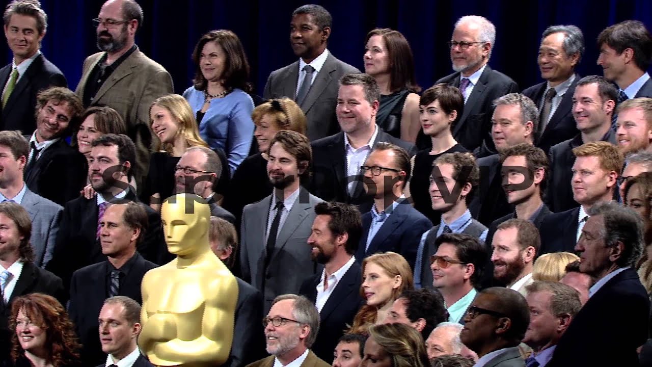 85th Academy Awards nominees at the 85th Academy Awards N...