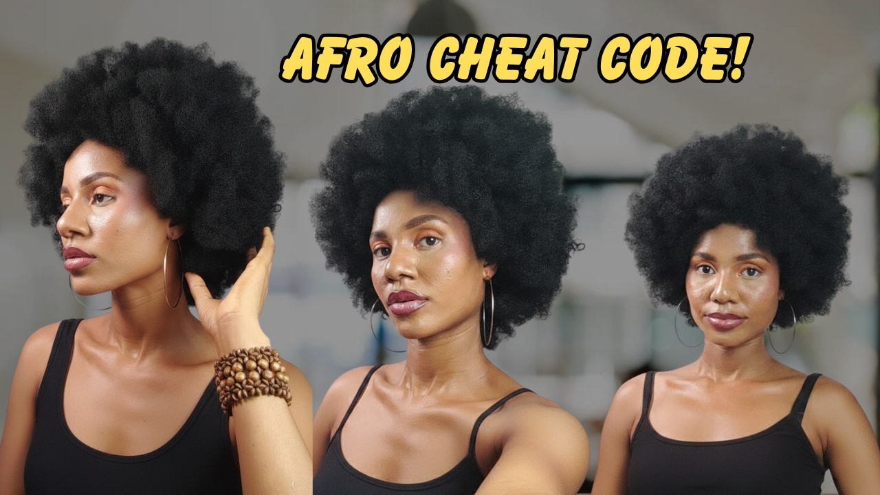 This Afro Wig Wasn’t What I Expected😭 How To Make An Afro Crochet Wig, DIY Afro Crochet Wig Tutorial
