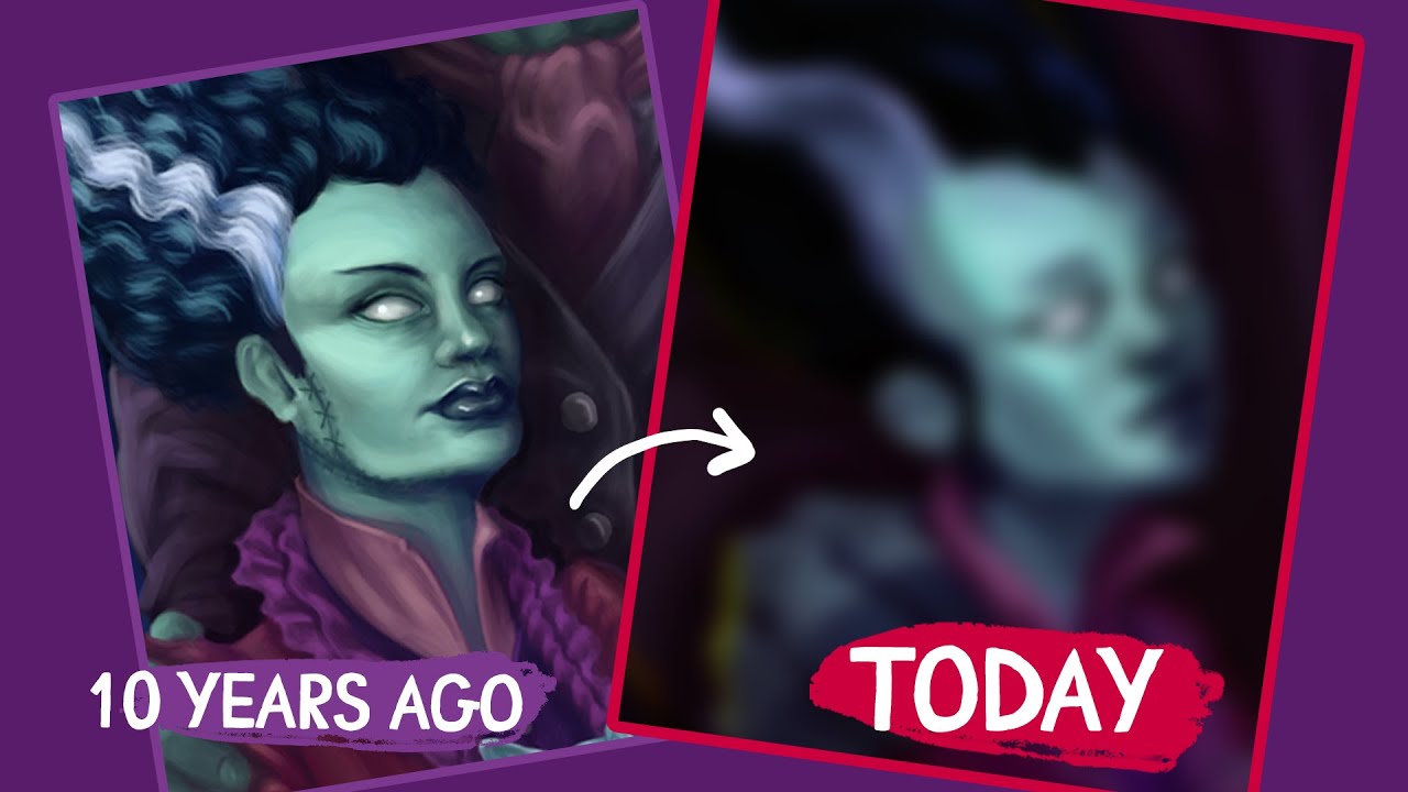 Fixing my bad art | Paintovers 2