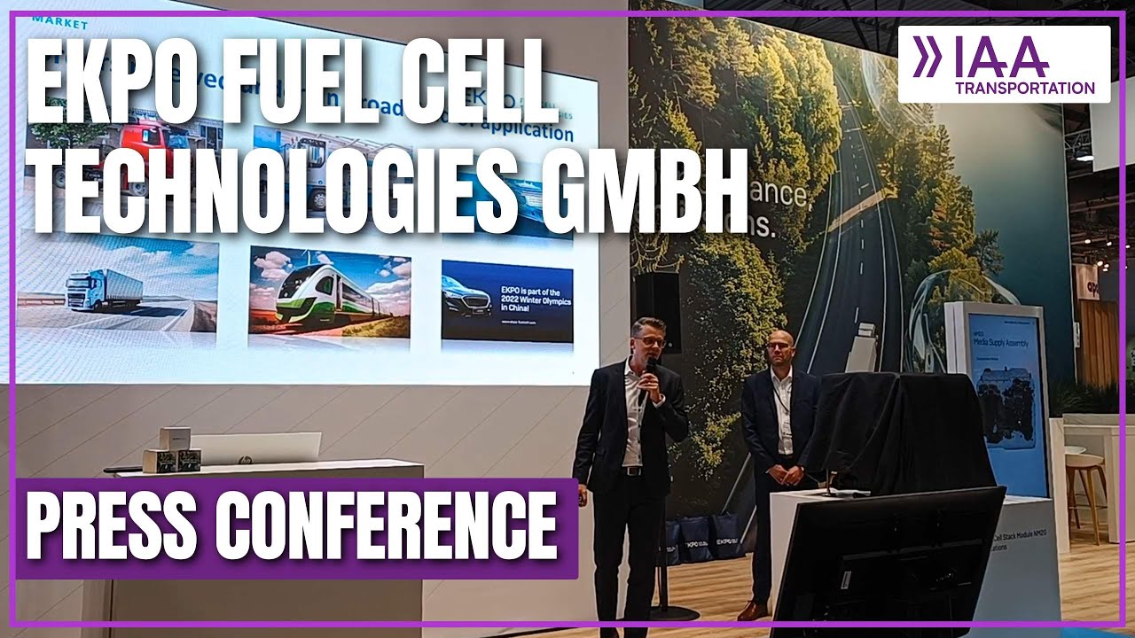EKPO Fuel Cell Technologies Redefines Emission-Free Mobility with NM20 at IAA Transportation 2024
