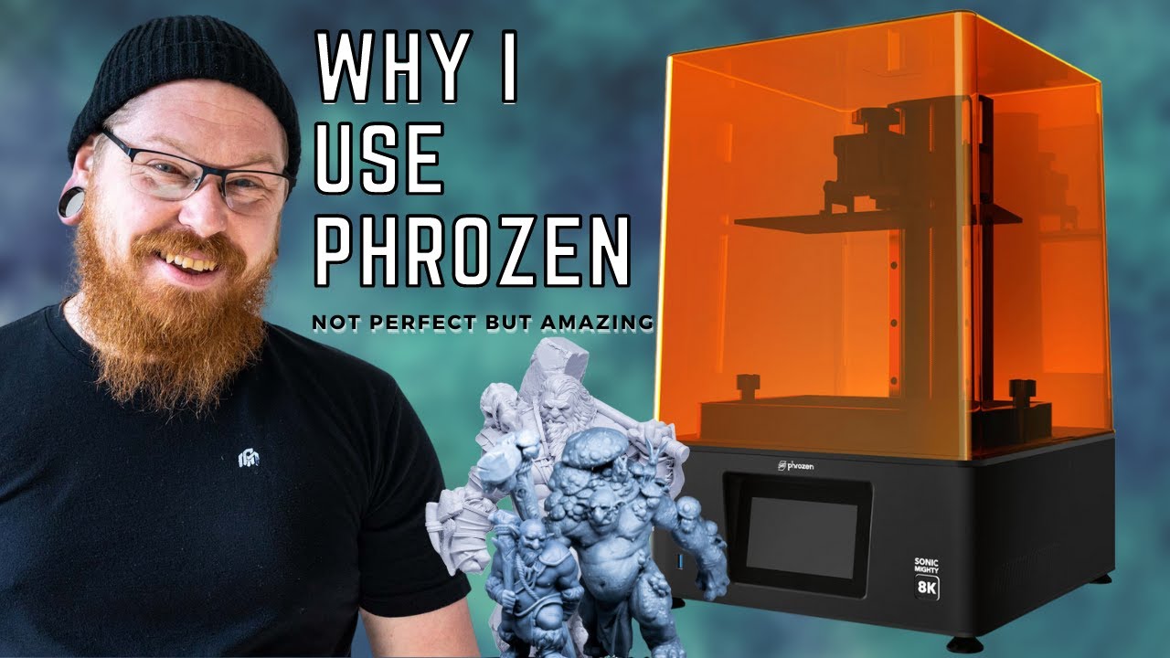 Почему 3D-принтеры Phrozen 8K отлично подходят для миниатюр Wargaming! - Phrozen 8k Mighty