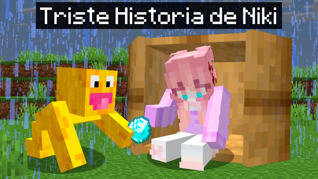 Esta es La TRISTE HISTORIA de NIKI en Minecraft&hellip;