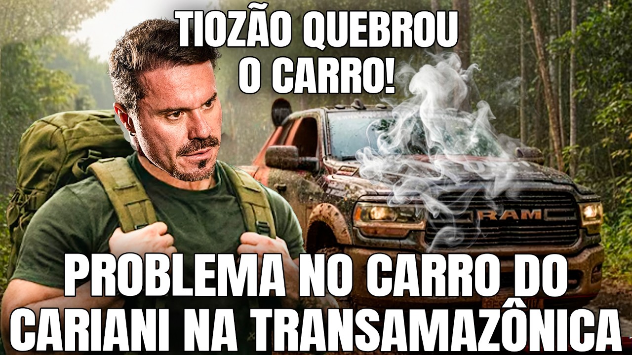 RENATO CARIANI QUEBROU A RAM NA PIOR ESTRADA DO BRASIL!!!