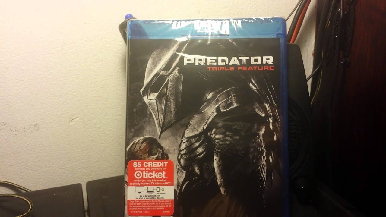 Распаковка тройного фильма &laquo;Хищник&raquo; (Blu-ray)