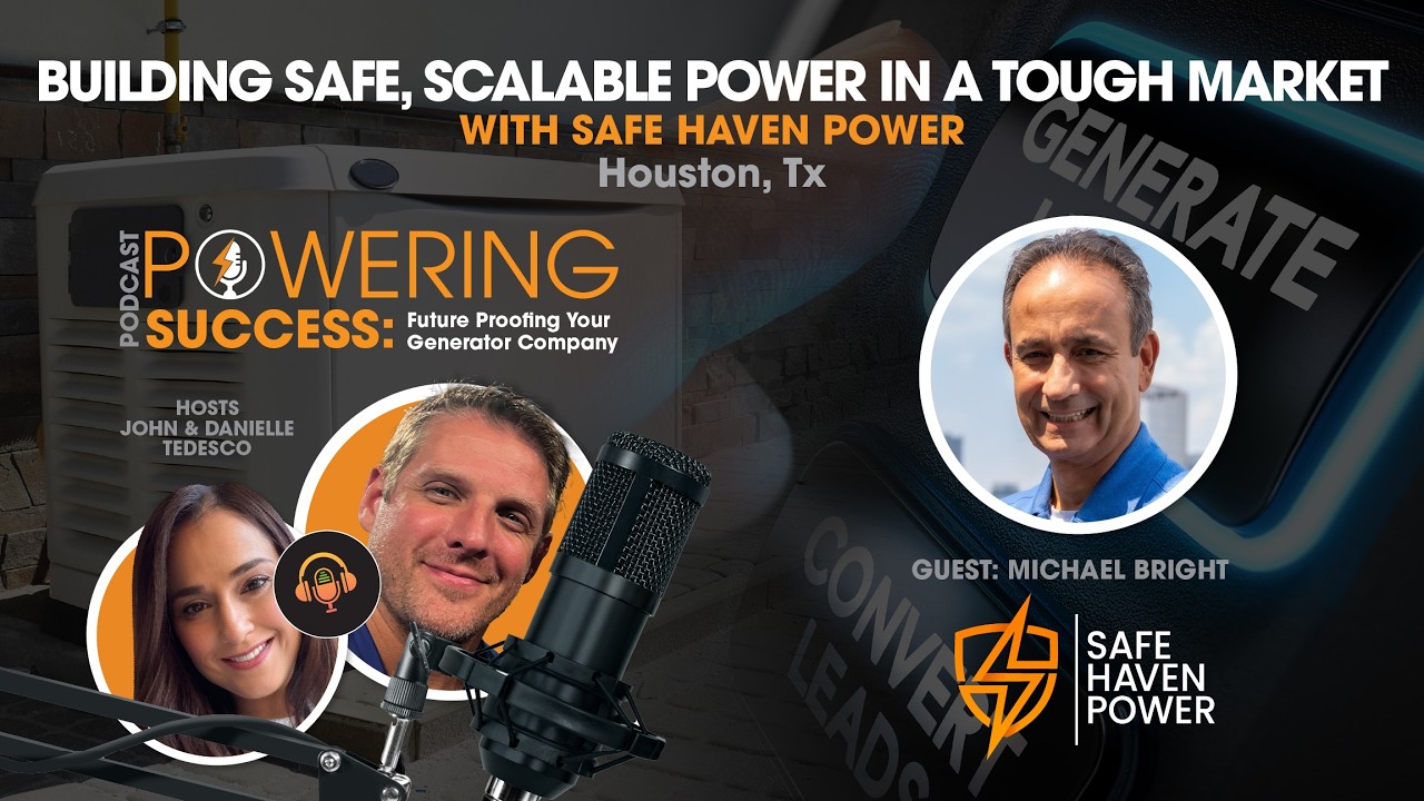 How Safe Haven Power Builds Scalable Generator Businesses in Tough Markets
