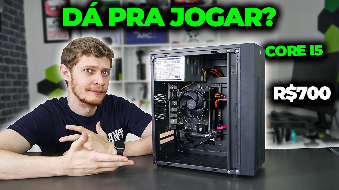 PC HOME OFFICE COM CORE I5 POR R$700 VALE A PENA? RODA JOGOS? TESTE E OPINIÃO...