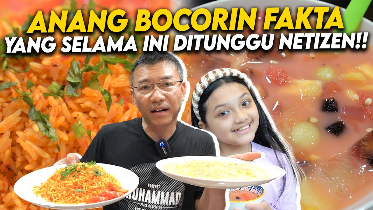 DI SINI ANANG BERIKAN RESEP DAN TUTORIAL NASI GORENG MERAH!! DAN ARSY BERIKAN TIPS BUAT ES BUAH!!