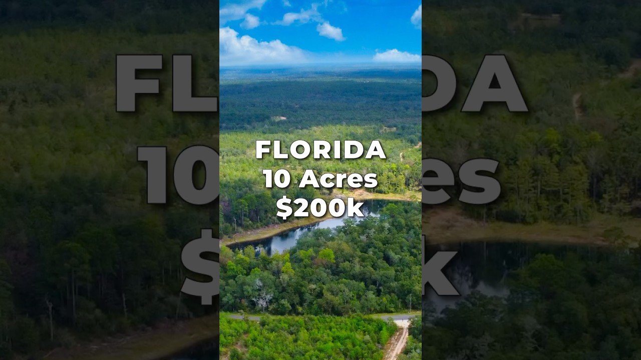 FLORIDA Land for Sale &bull; 10 Acres with a Spring-Fed Pond &bull; LANDIO