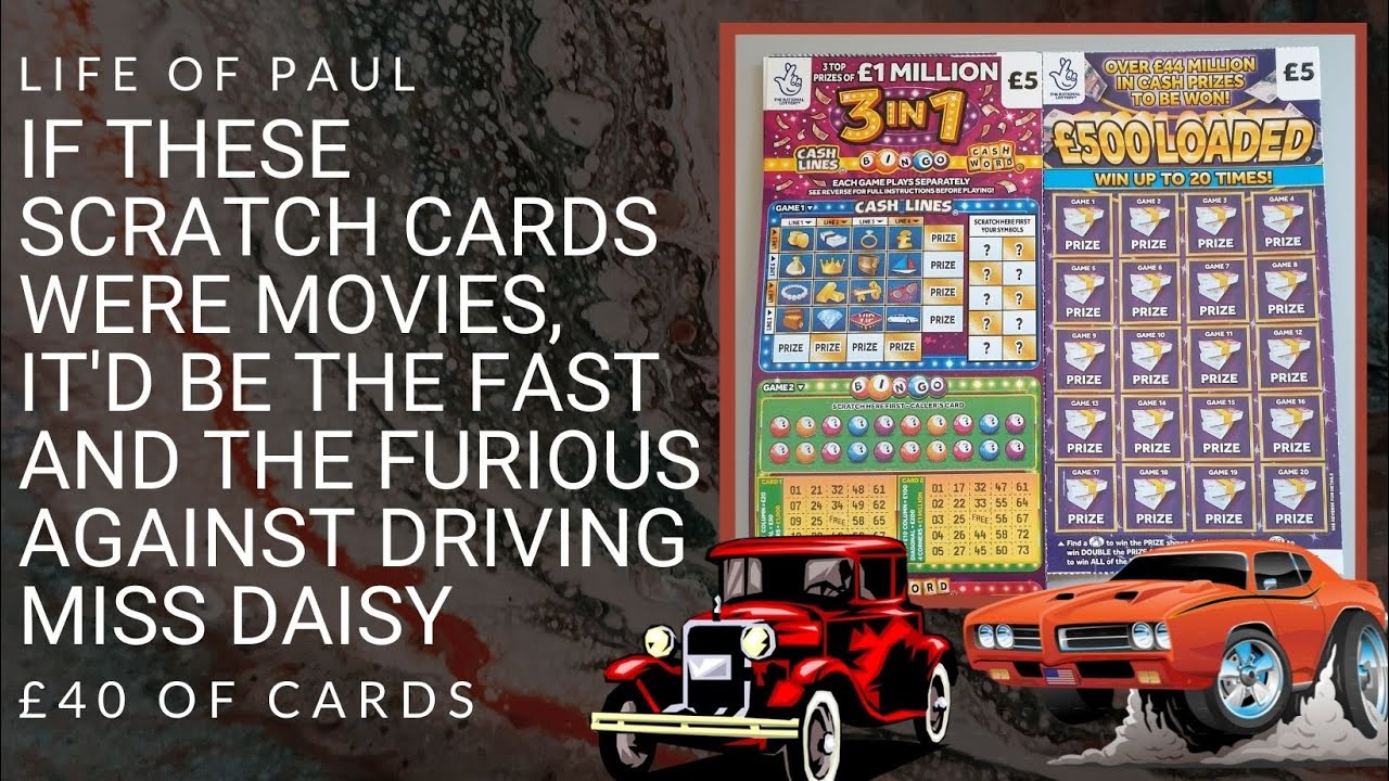 New £5 lottery scratch cards vs Old £5 Lottery scratch tickets. Will 3 in 1 or £500 Loaded win?