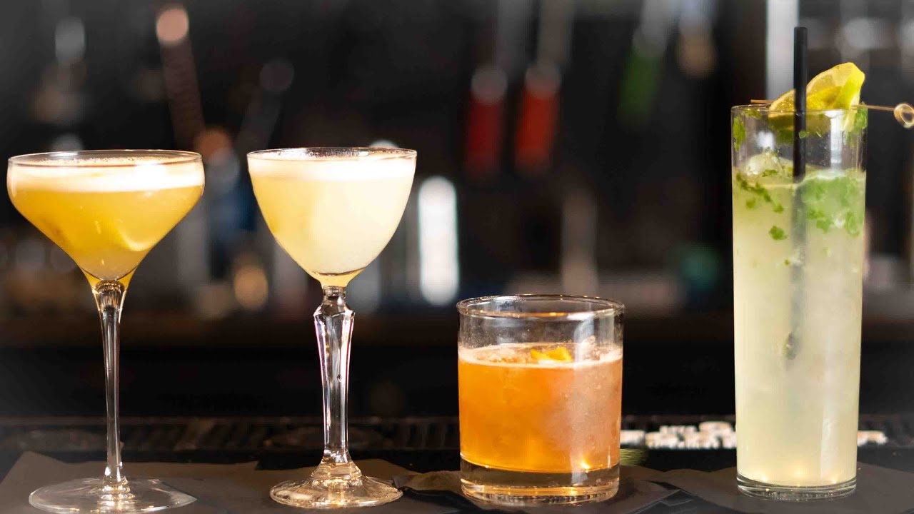 Crafting Four Timeless Prohibition-Era Cocktails