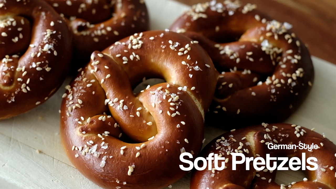 German-Style Soft Pretzels
