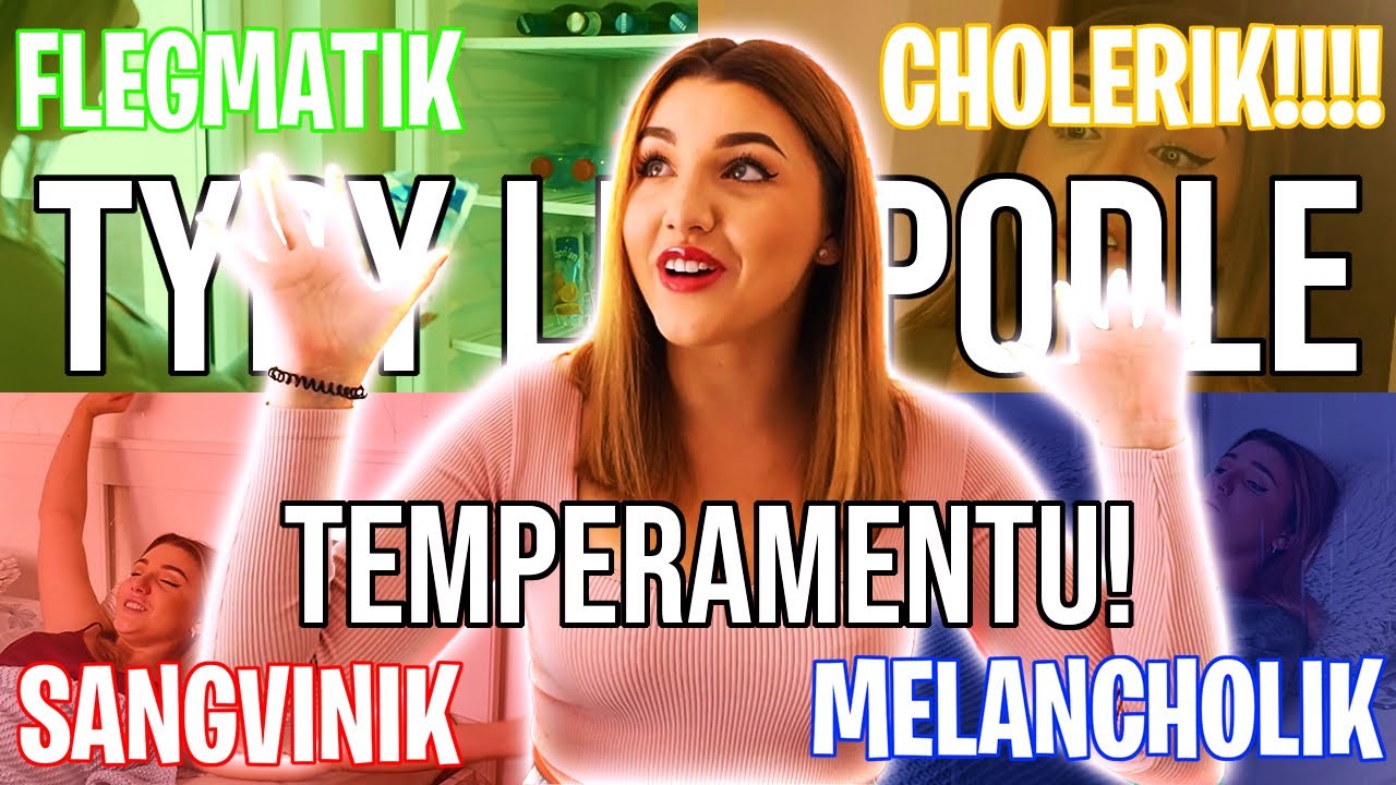 TYPY LIDÍ po ránu PODLE TEMPERAMENTU l sketch