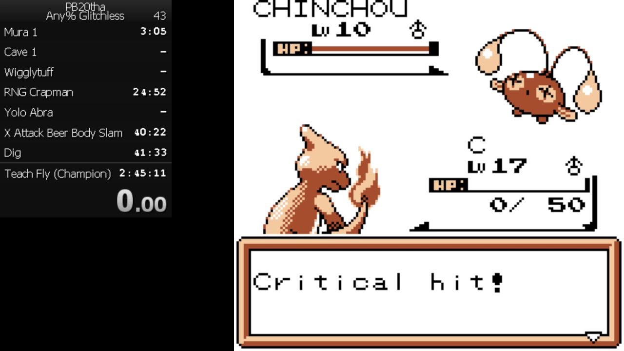 Happy 30th gamefreaks Pokemon brown 20th anniversary speedruns