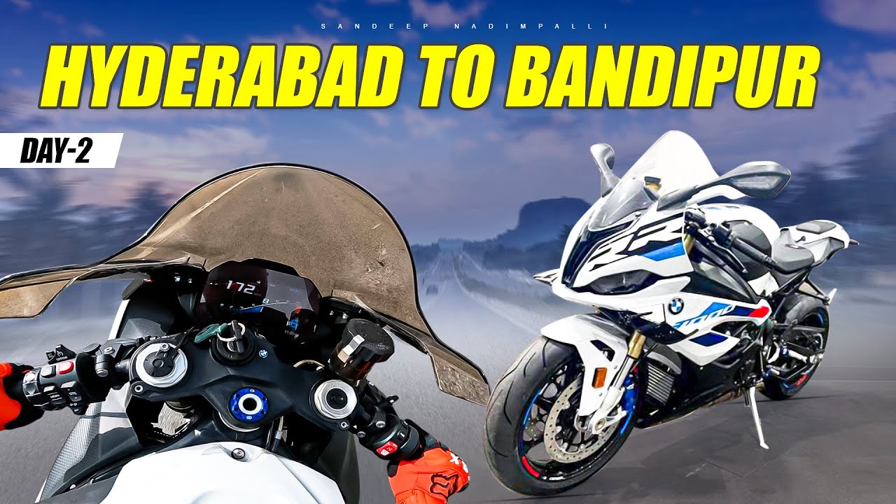 Hyderabad To Bandipur | Vlog-2 | BMW S1000rr | Gsa Sandeep Nadimpalli | Telugu |