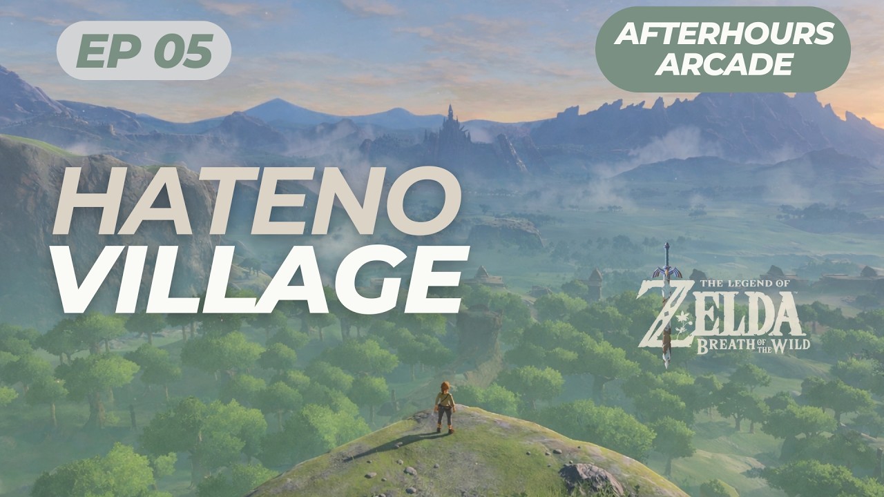 Hateno Village Journey (EP5) | Zelda Breath of the Wild | Calm Playthrough