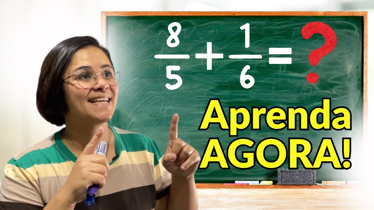 💡Como SOMAR e SUBTRAIR Frações?! Fica FÁCIL com Esse Truque! 🤔 | Matemática