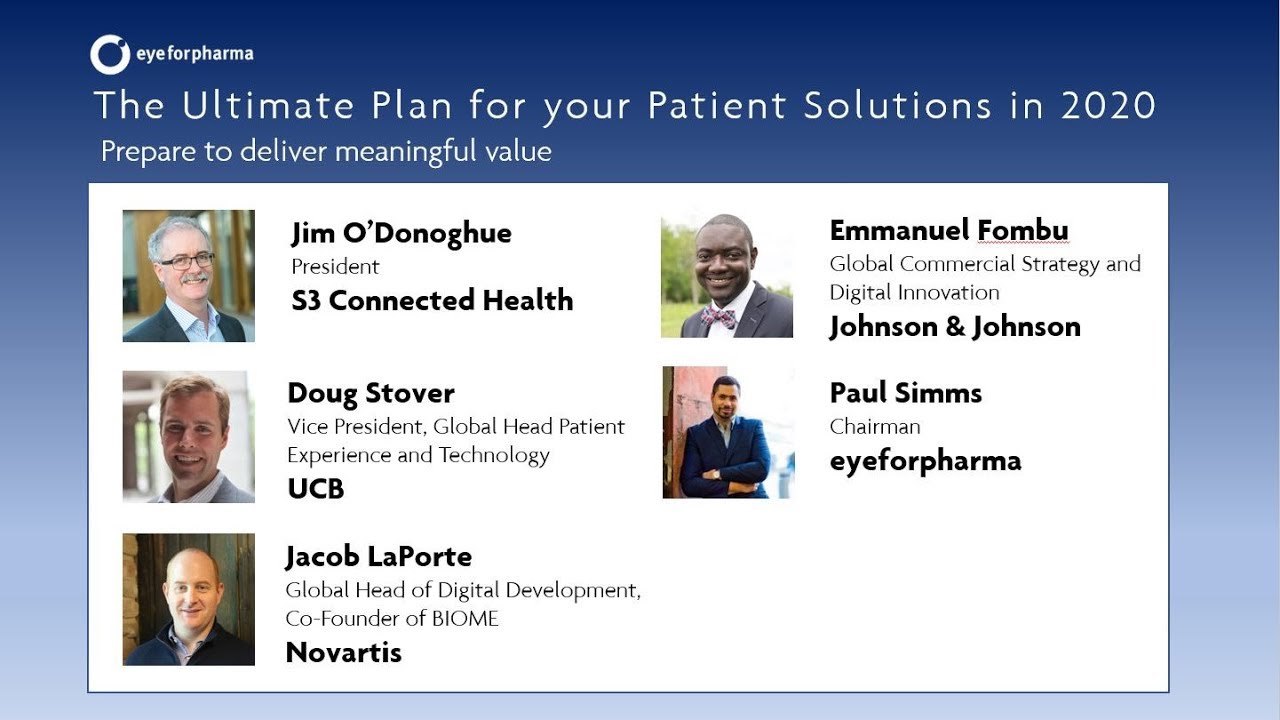 Webinar: The Ultimate Plan for your Patient Solutions in 2020