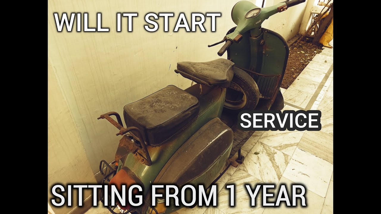 Starting After Long Time |  BAJAJ CHETAK Service | 2 Stroke Scooter | with English Subtitles