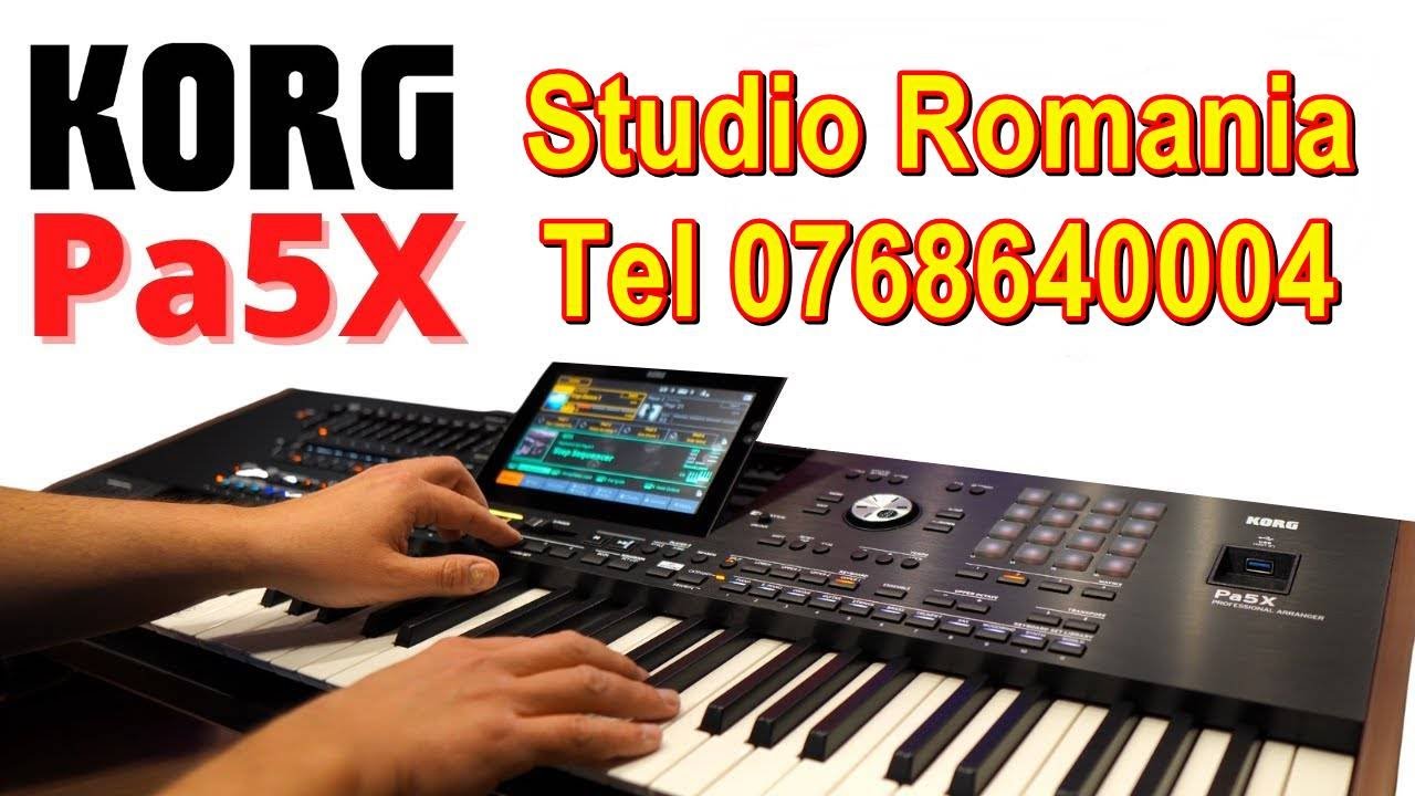 KST FULL Korg Pa5x  ❌  Studio Romania ❌ SET Korg 2024 ✅