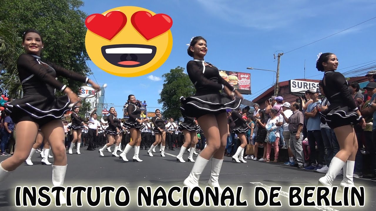 INB Cachiporras Desfile del Correo Fiestas de San Salvador 2019