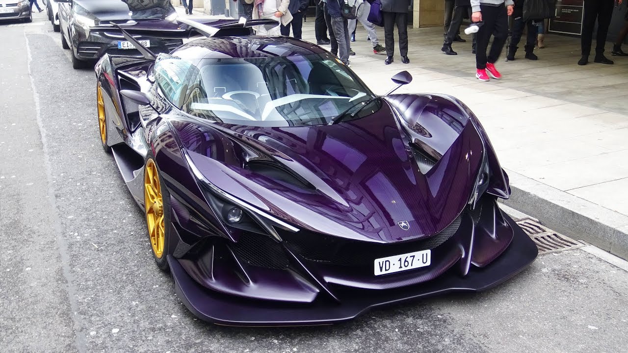 €2.3 Million Apollo IE Hypercar - Crazy Sound and Revs on Road!
