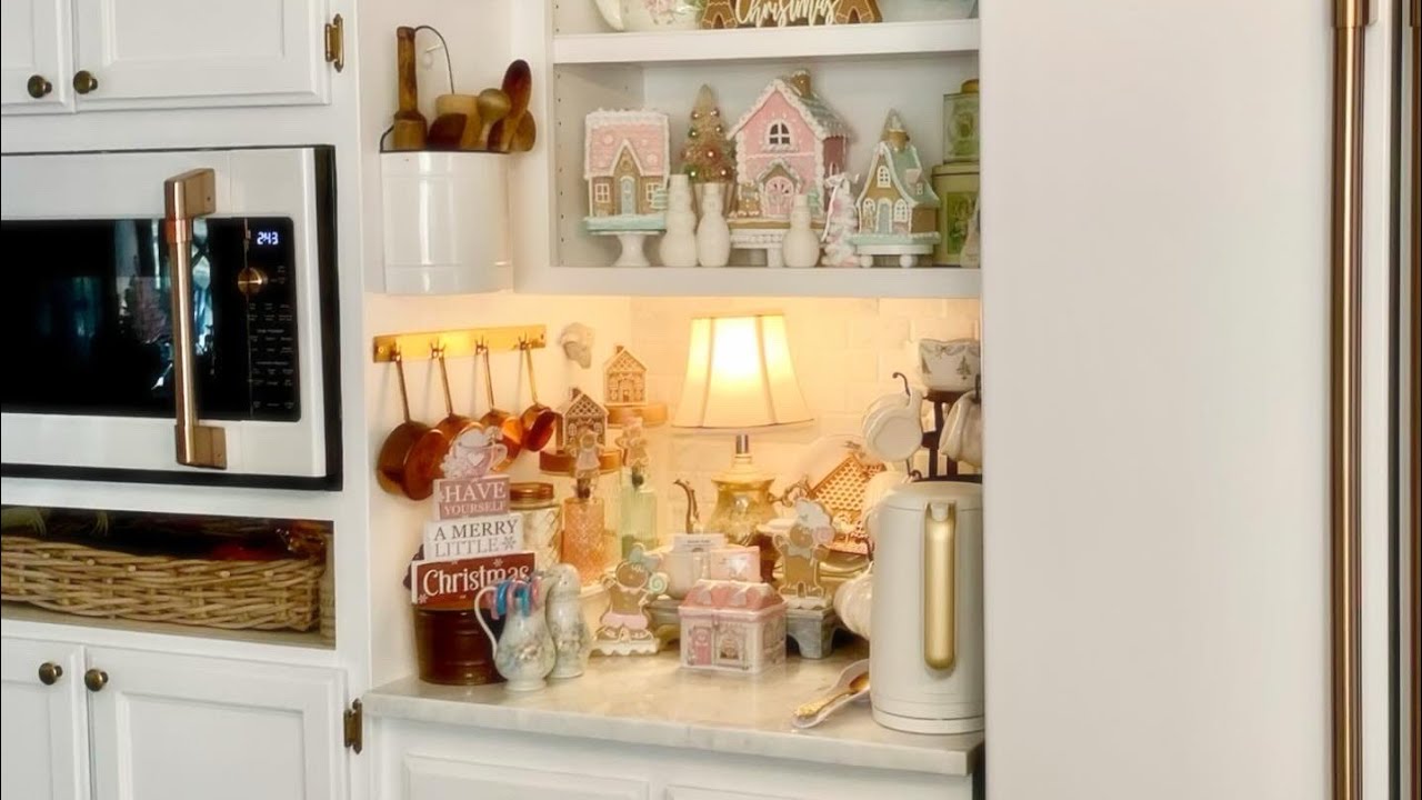 Christmas Home Tour “2025” Part 3 | Kitchen & Dining Room | Shabby French Style