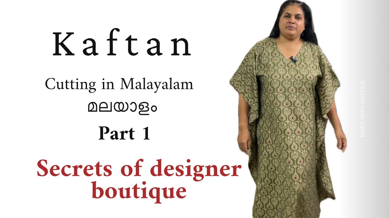 Kaftan in professional method (Malayalam class)