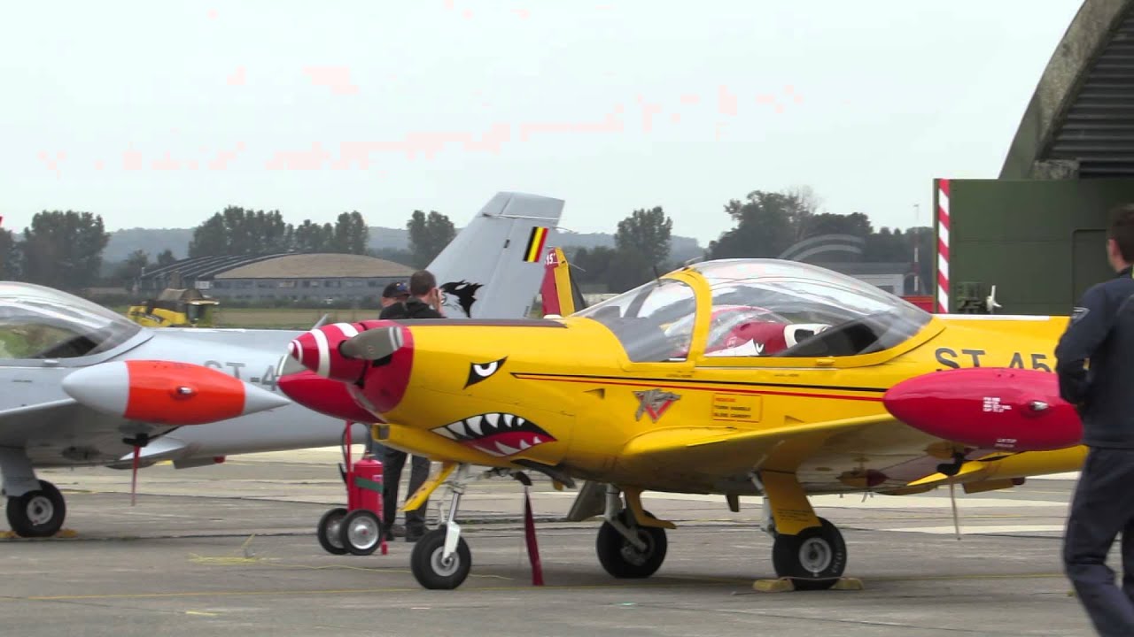 PLATFORM Activities SF260 Marchetti Belgian AF at Beauvechain