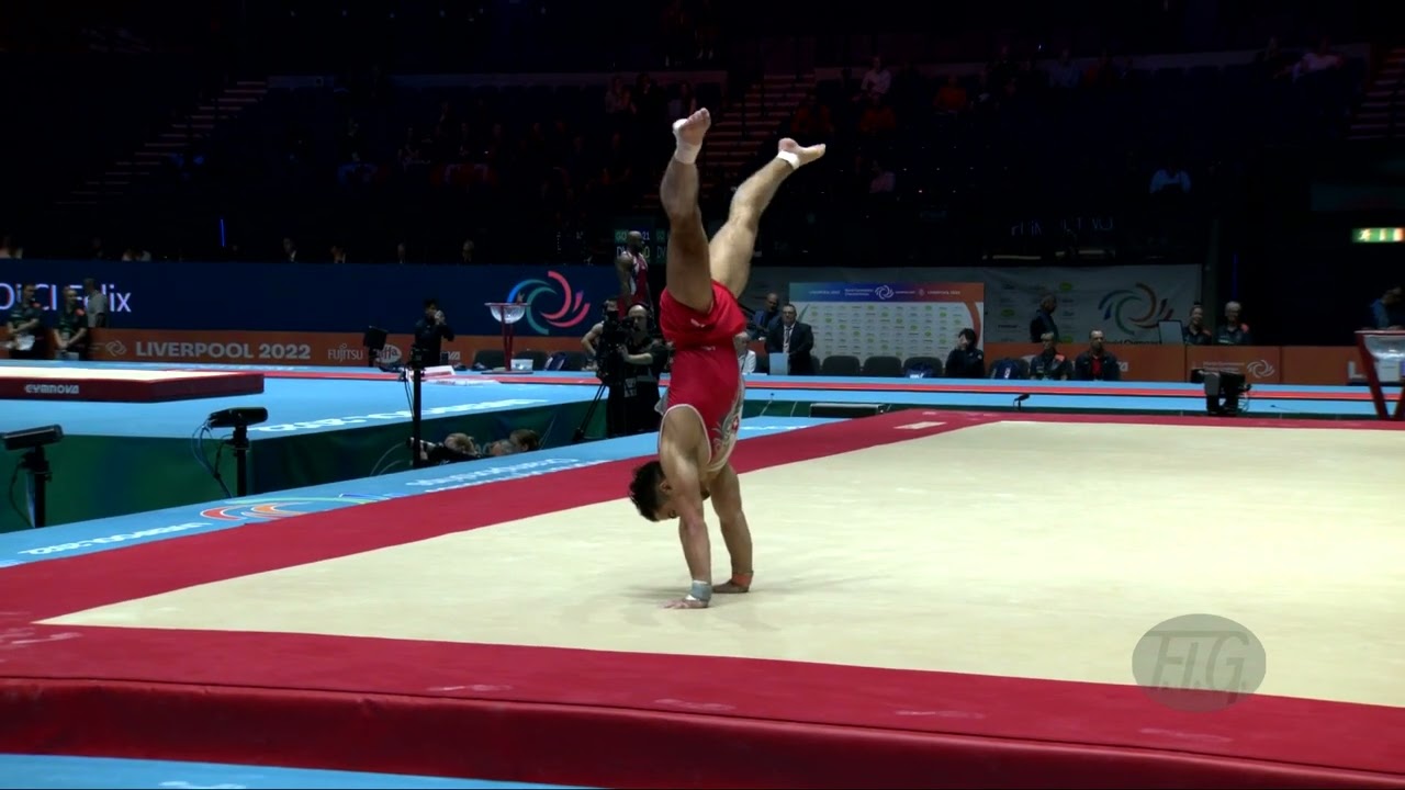 FREY Andrin (SUI) - 2022 Artistic Worlds, Liverpool (GBR) - Qualifications Floor Exercise