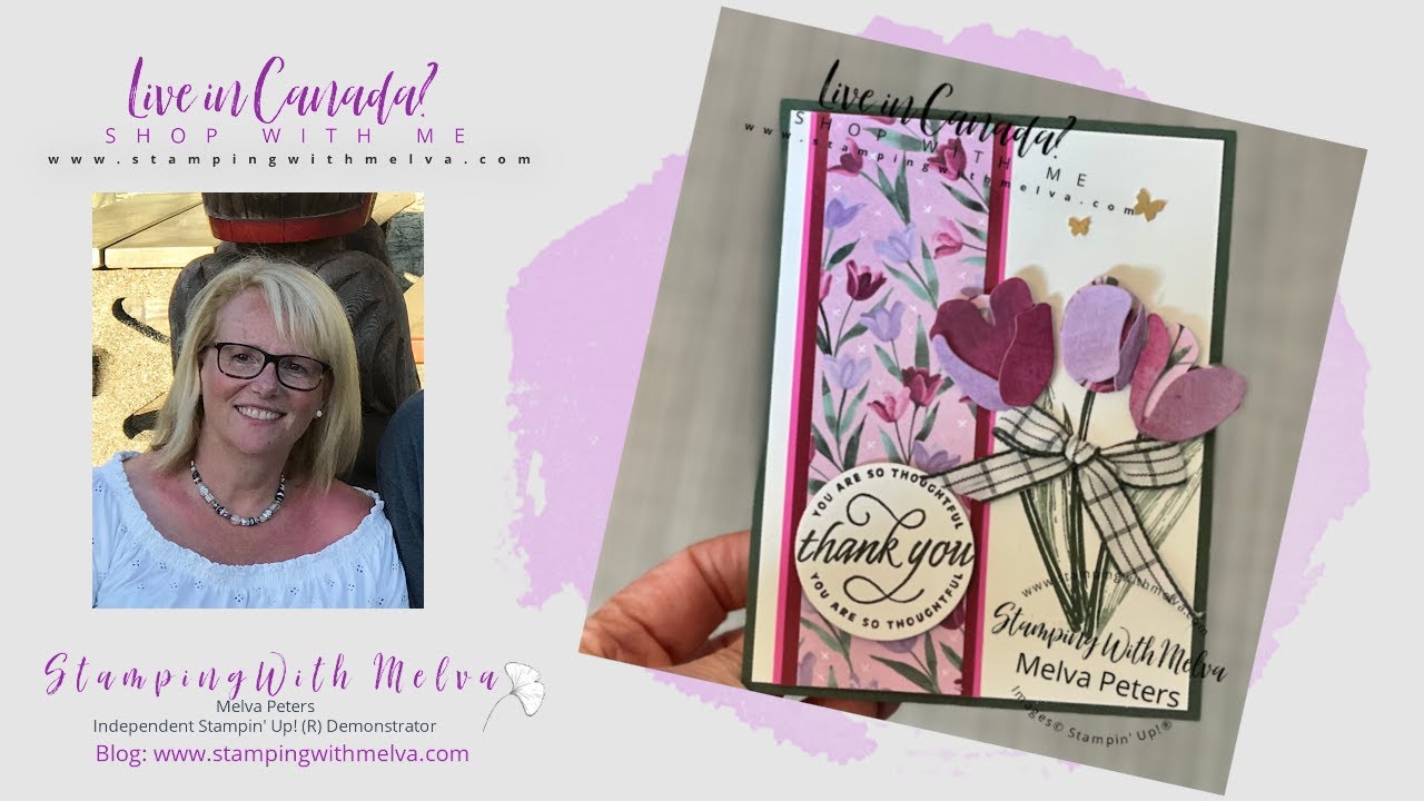 Fun with Stampin' Up!® Flowering Tulips© - Learn how to put the tulips together
