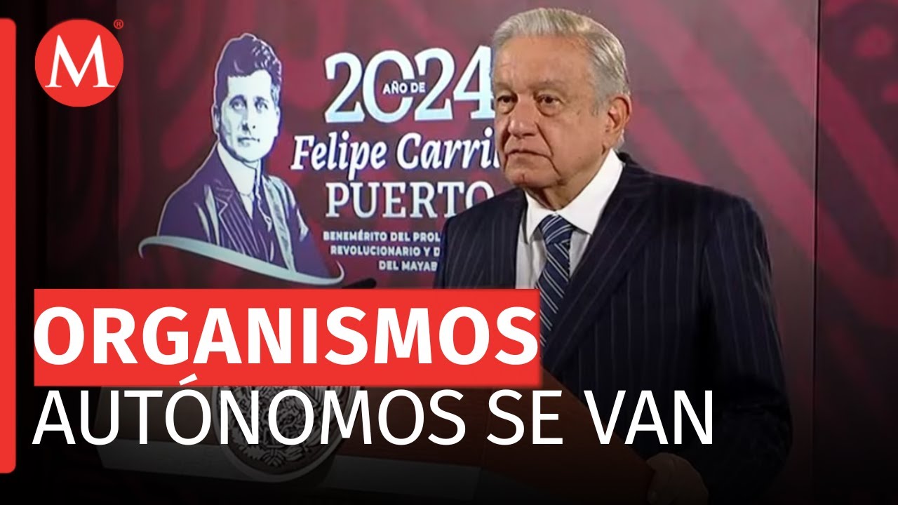 AMLO va por desaparecer 