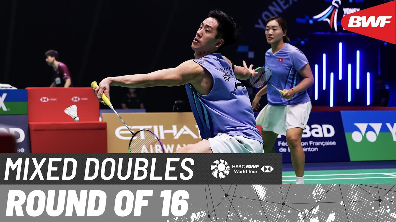 YONEX French Open 2025 | Shimogami/Hobara (JPN) vs. Tang/Tse (HKG) [6] | R16