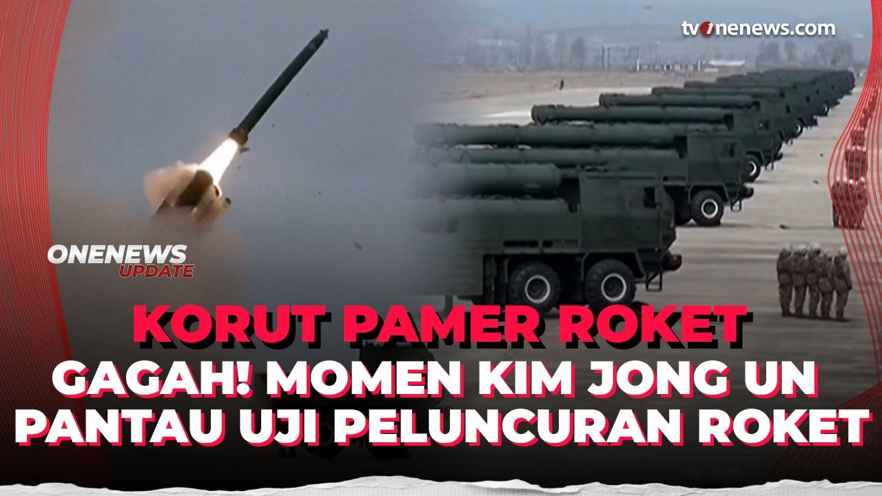 Korut Uji Roket Jarak 420 Km, Kim Jong Un Klaim Tunjukkan Kekuatan Nuklir Taktis | OneNews Update