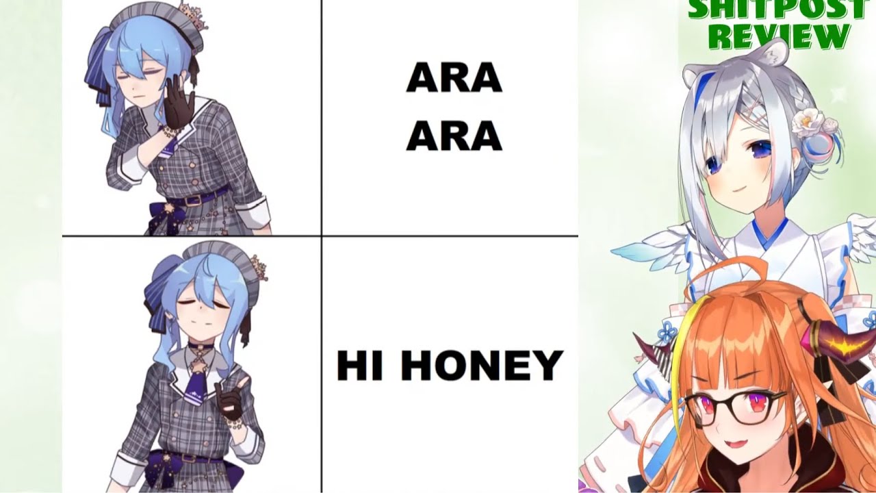 【Reddit Meme Review】Part 2 - Hi Honey~ - Coco and Kanata [Hololive/EngSub]