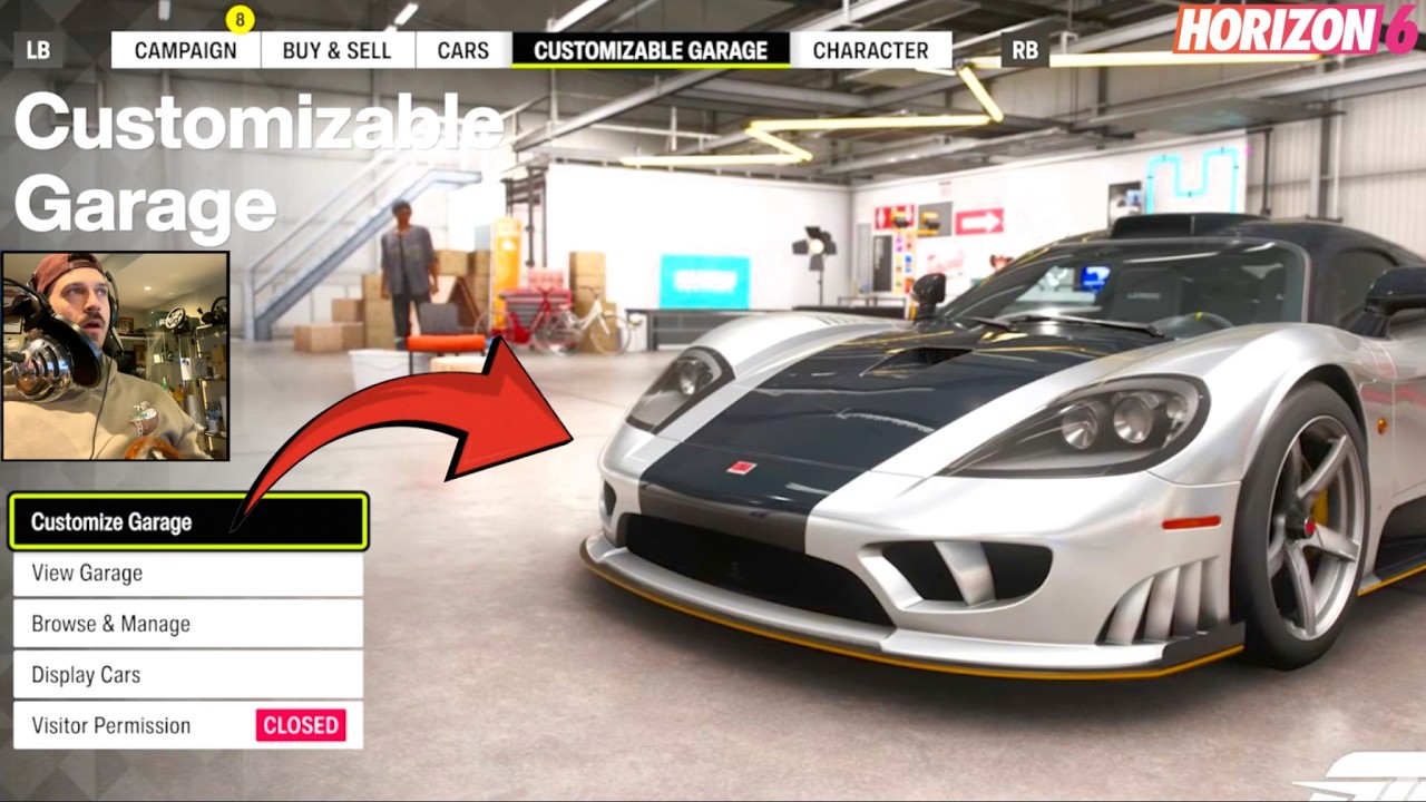 Forza Horizon 6 Japan - NEW Garage Customization GAMEPLAY!!
