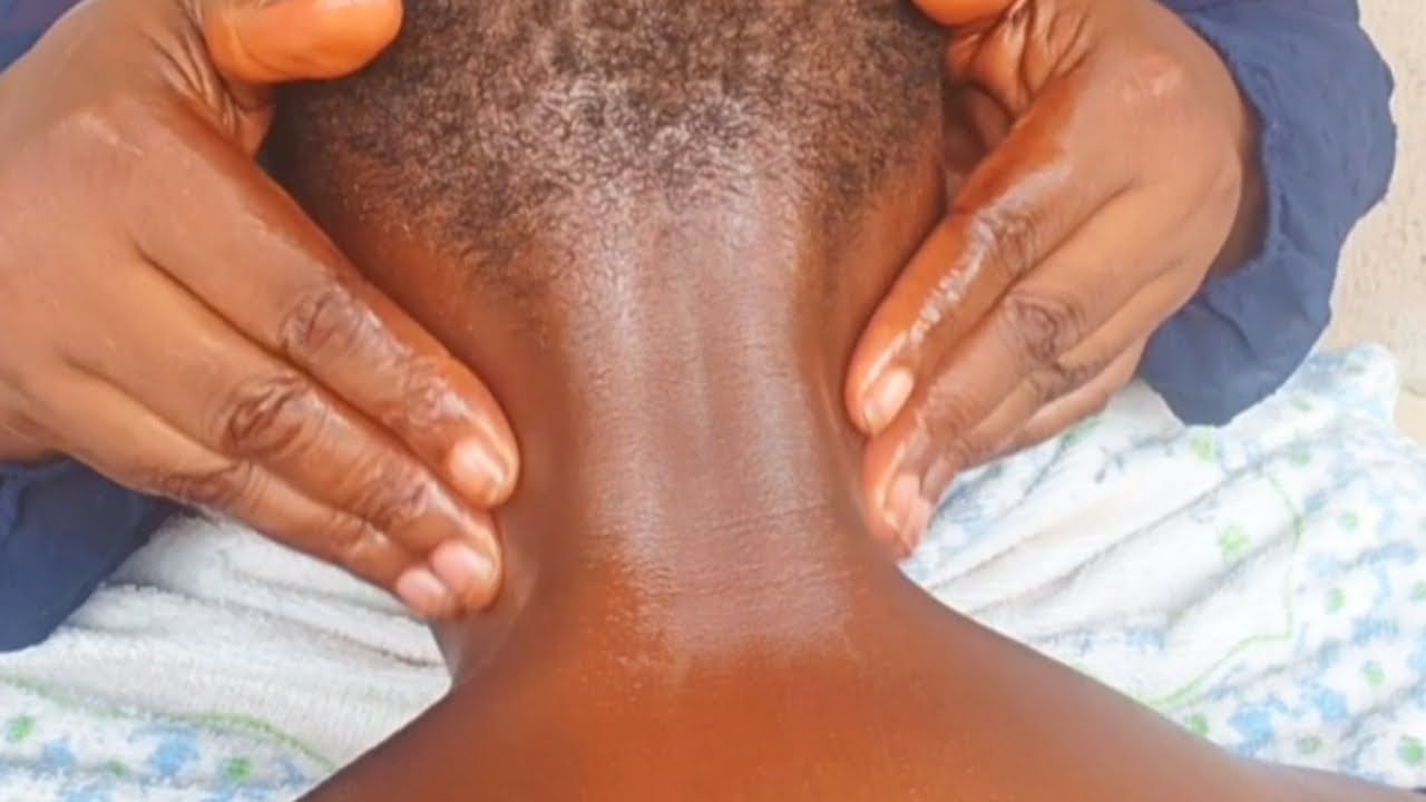 ASMRt ✨️ Most Relaxing asmr Neck massage & Head massage You didn&rsquo;t know you needed (fall asleep 😴)
