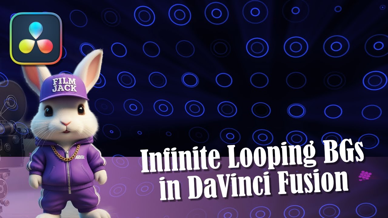 How To Create This Infinite Motion Graphic Background in DaVinci Resolve, Beginner Friendly.
