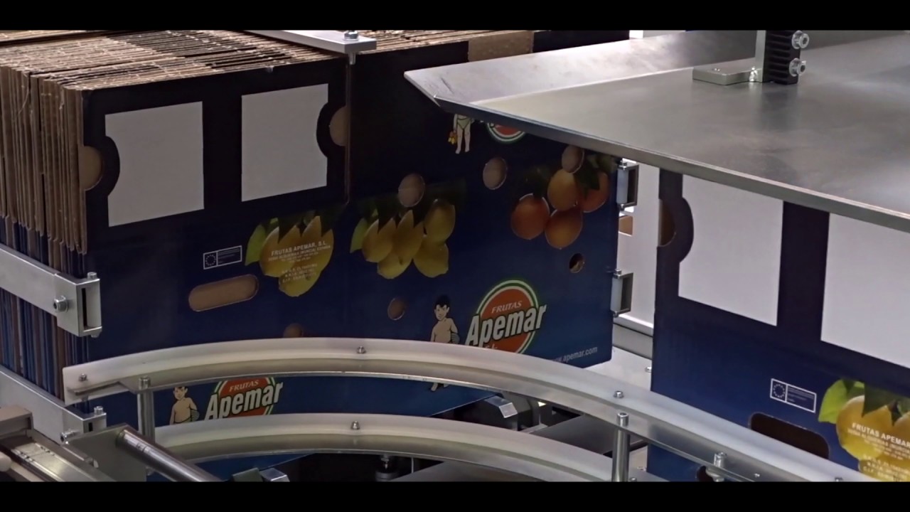 Inserter:  la solución para colocar tapas en cajas. / The solution for placing the lids in the boxes