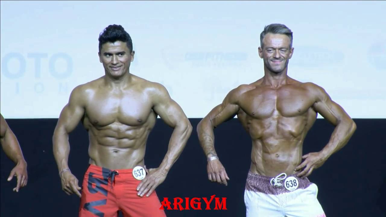 Men's  Physique 40-45 2016 Arnold Classic Europe Spain
