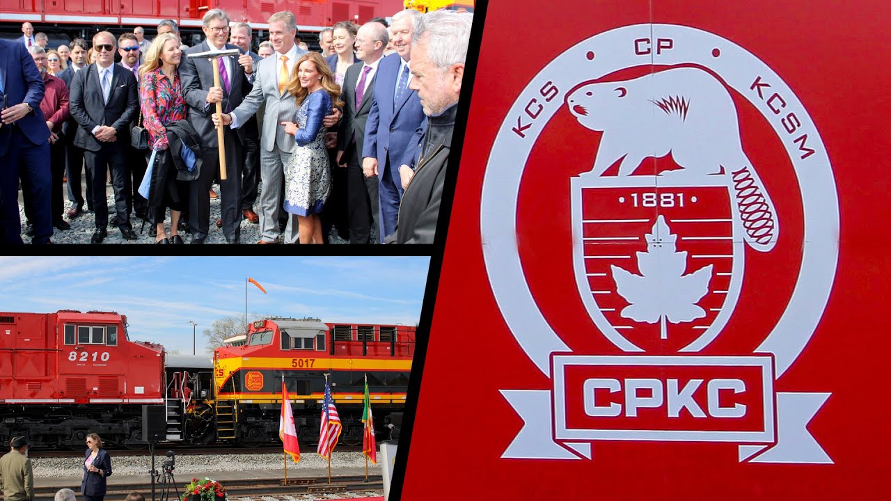 The Birth Of A New Railroad; CPKC's Merger Ceremony!